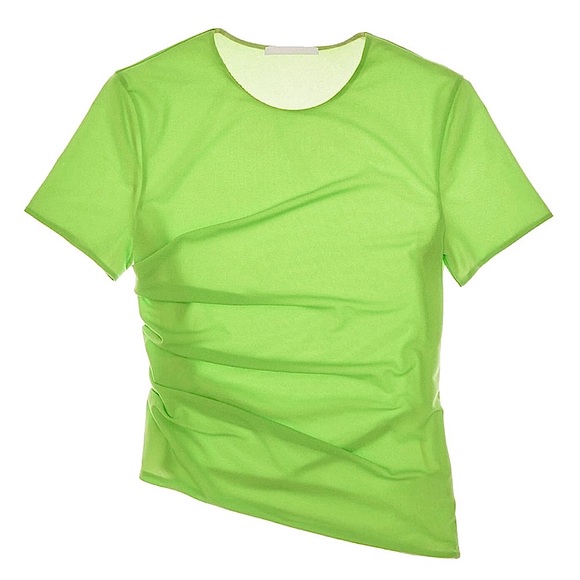 Helmut Lang Tops - HELMUT LANG Ruched Reversible Top, NEW